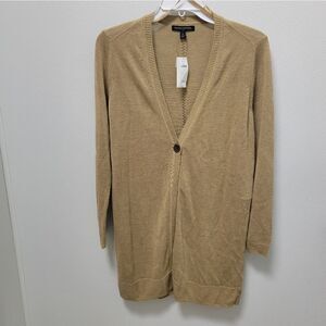Banana Republic Pointelle MIDI Cardigan SMALL NWT